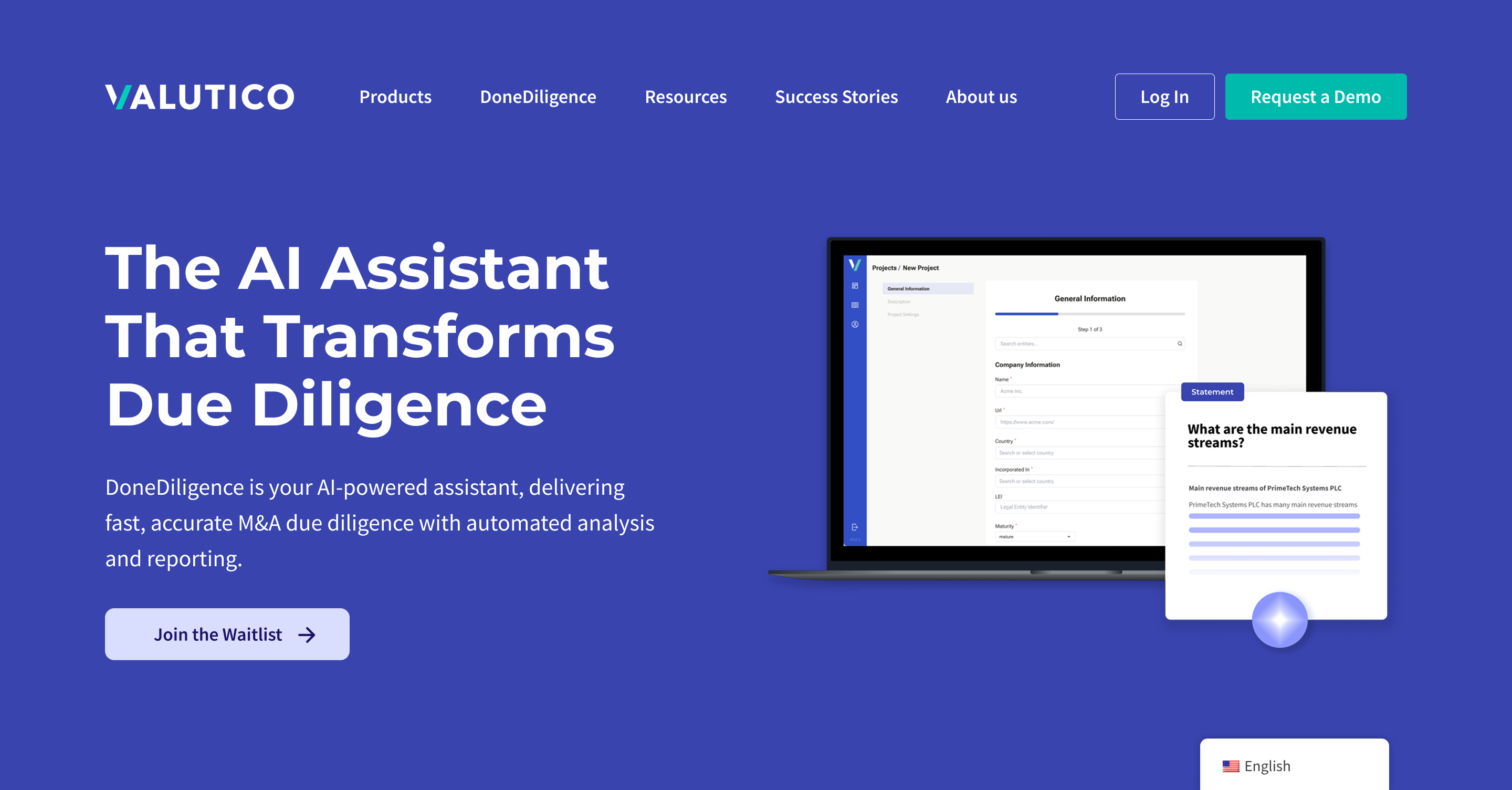 Done Dilligence Screenshot