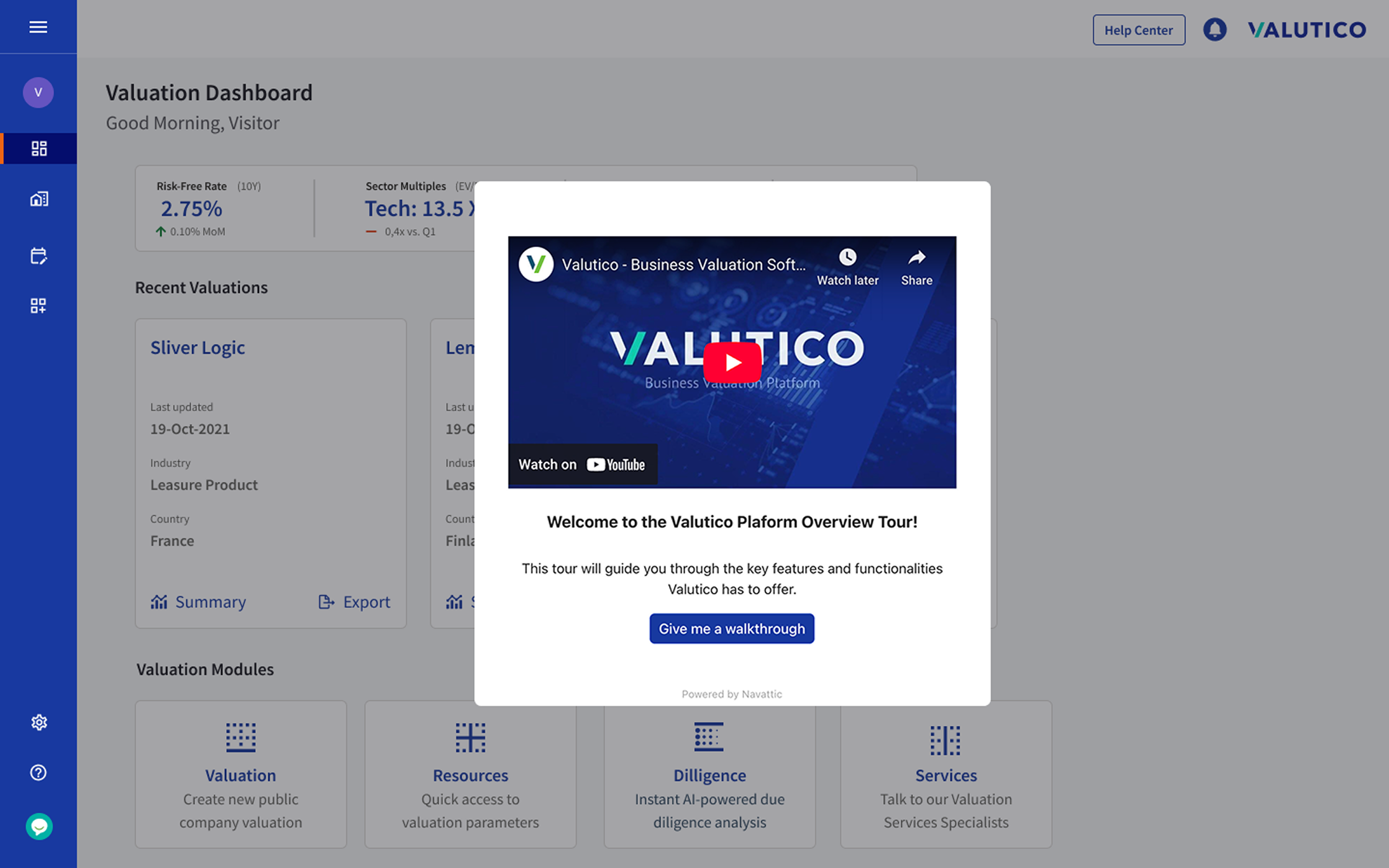 Virtual Tour Screenshot