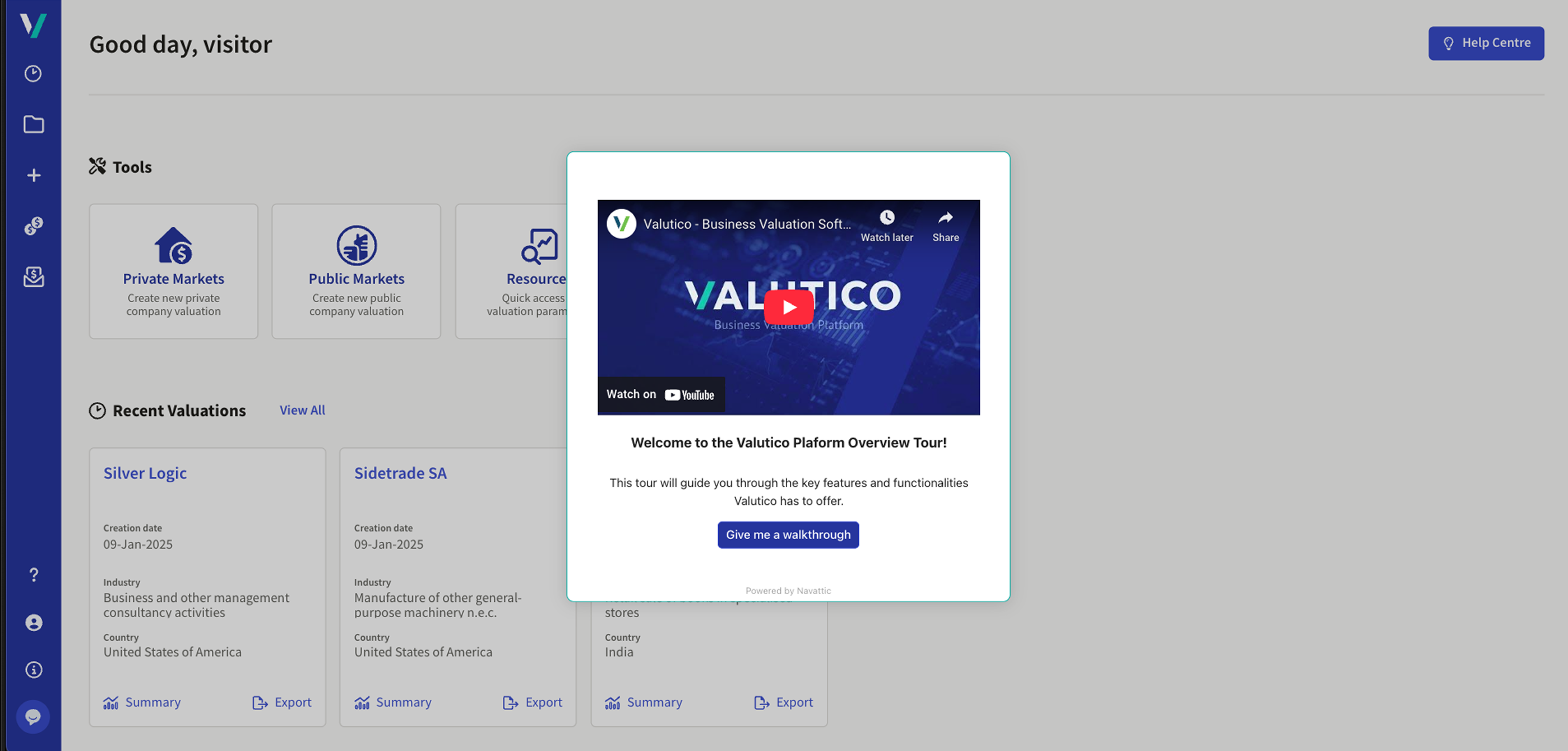 Virtual Tour Screenshot 1