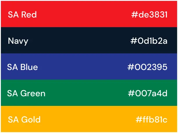 Color Palette Swatches