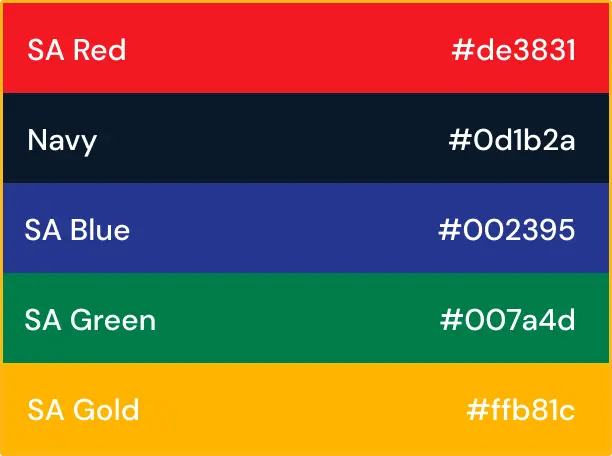Color Palette Swatches