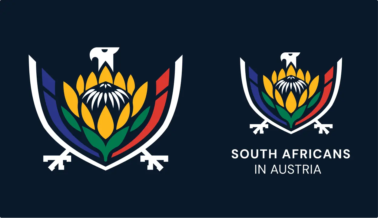 South Africans in Austria Crest Logos