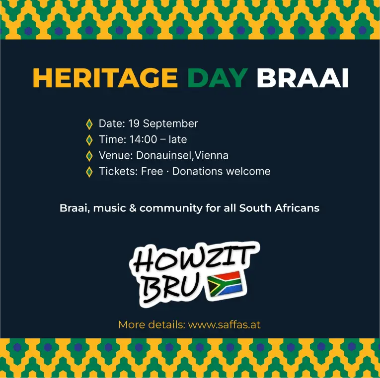 Heritage Day Braai Event Flyer